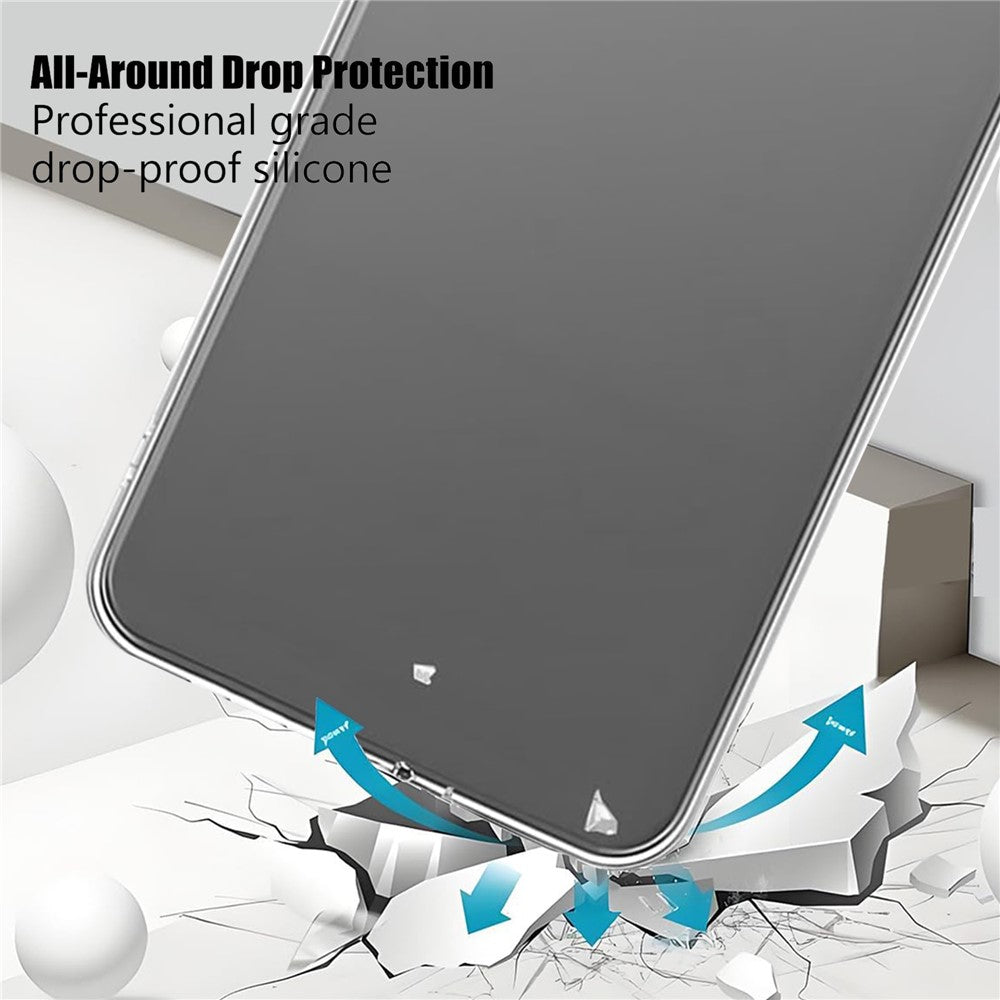 For-iPhone-11-Clear-Case-KALEBOL-1.5mm-Thickened-TPU-Shockproof-Phone-Cover-Transparent