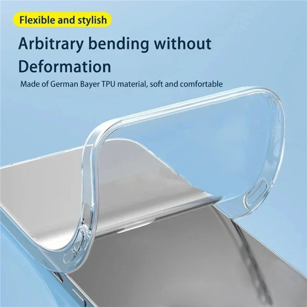 For-iPhone-11-Clear-Case-KALEBOL-1.5mm-Thickened-TPU-Shockproof-Phone-Cover-Transparent