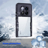 REDPEPPER-For-Xiaomi-Redmi-Note-14-Pro-5G-IP68-Phone-Case-Clear-Back-Waterproof-Cover