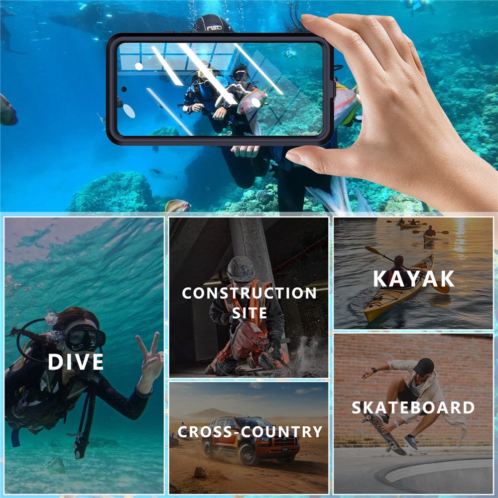 REDPEPPER-For-Xiaomi-Redmi-Note-14-Pro-5G-IP68-Phone-Case-Clear-Back-Waterproof-Cover