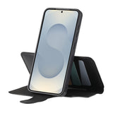 CASENEO-For-Samsung-Galaxy-S25-Magnetic-Case-RFID-Blocking-Wallet-Detachable-Leather-Phone-Cover-with-Wristband-Black