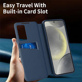 For-Samsung-Galaxy-S25-Edge-Case-with-Card-Holder-Smart-View-Window-Leather-Phone-Cover-Sapphire