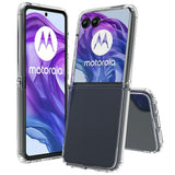 For-Motorola-Razr-Ultra-2025-5G-/-Razr-60-Ultra-5G-Case-TPU-+-Acrylic-Clear-Phone-Cover,-Integrated-Design