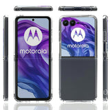 For-Motorola-Razr-Ultra-2025-5G-/-Razr-60-Ultra-5G-Case-TPU-+-Acrylic-Clear-Phone-Cover,-Integrated-Design