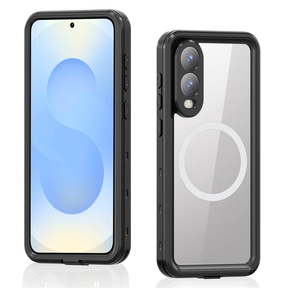 REDPEPPER-A-Series-For-Samsung-Galaxy-S25-Edge-Case-IP68-Waterproof-Phone-Cover-Compatible-with-MagSafe-Black