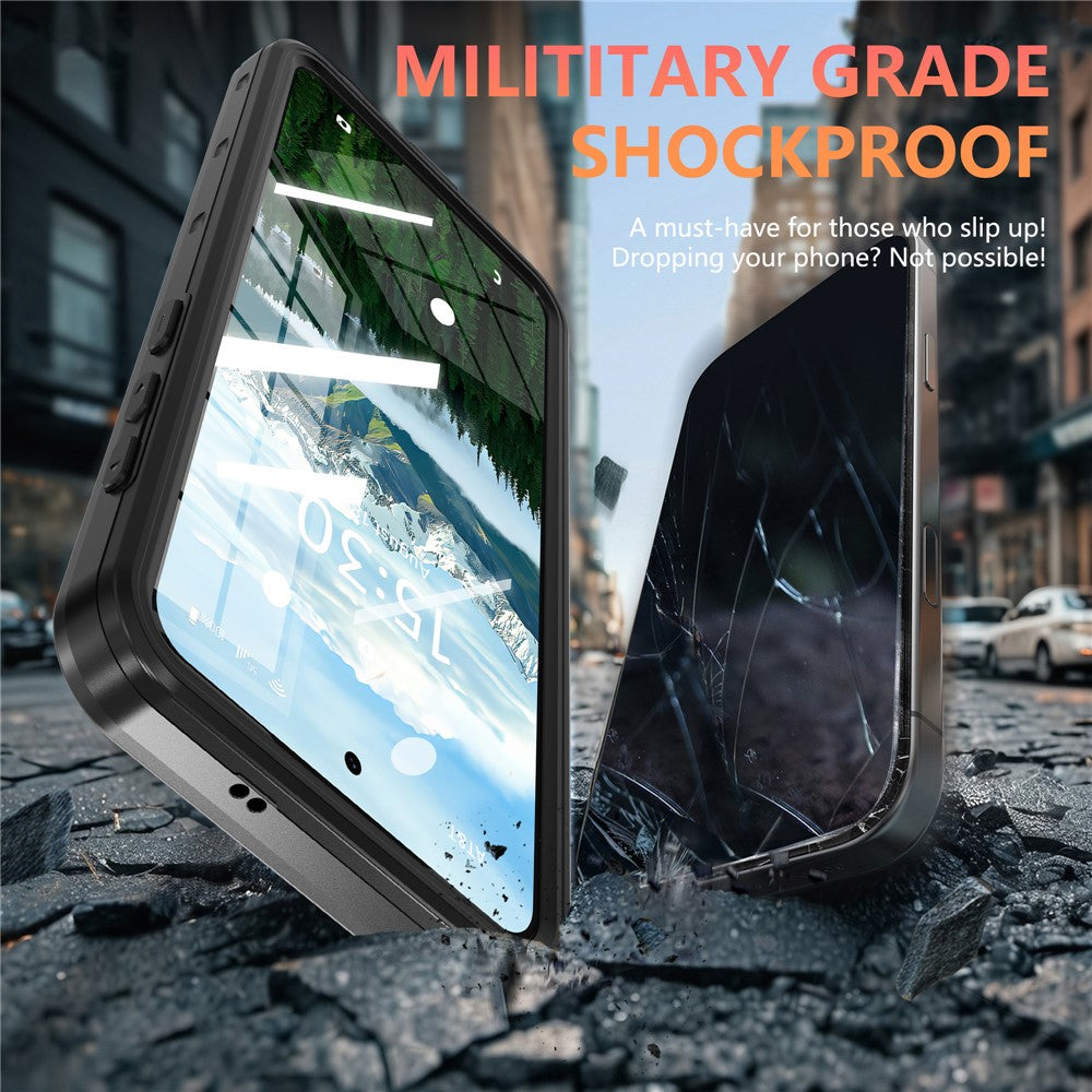 REDPEPPER-A-Series-For-Samsung-Galaxy-S25-Edge-Case-IP68-Waterproof-Phone-Cover-Compatible-with-MagSafe-Black