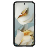 NILLKIN-Frosted-Shield-Pro-for-Google-Pixel-10-Pro-XL-Case-Compatible-with-MagSafe-PC-+-TPU-Phone-Cover-Black