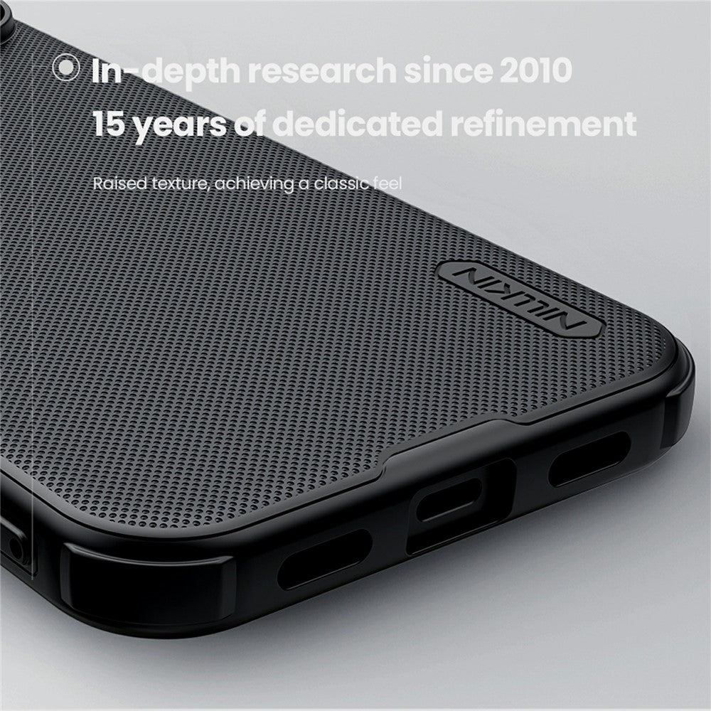 NILLKIN-Frosted-Shield-Pro-for-Google-Pixel-10-Pro-XL-Case-Compatible-with-MagSafe-PC-+-TPU-Phone-Cover-Black