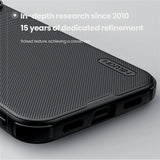 NILLKIN-Frosted-Shield-Pro-for-Google-Pixel-10-Pro-XL-Case-Compatible-with-MagSafe-PC-+-TPU-Phone-Cover-Black