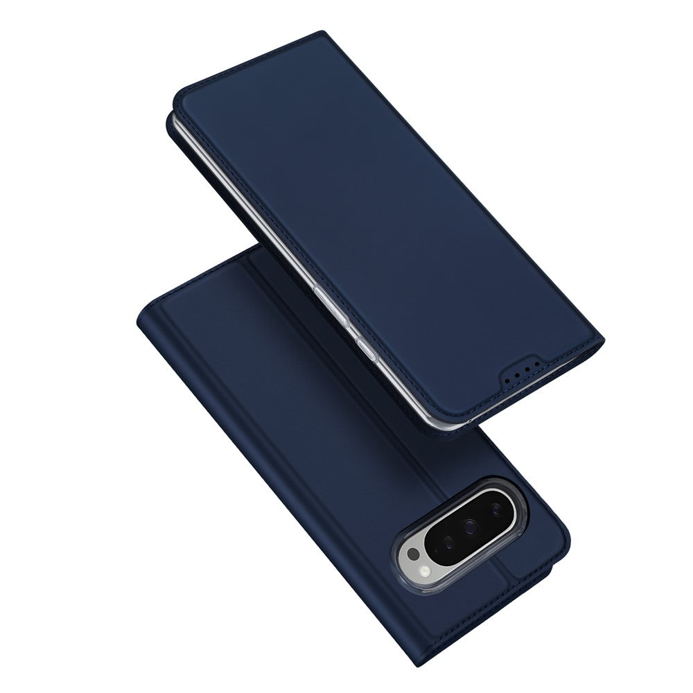 For-Google-Pixel-10-Pro-/-Google-Pixel-10-Case-DUX-DUCIS-Skin-Pro-Series-Leather-Stand-Cover-Card-Holder-Blue
