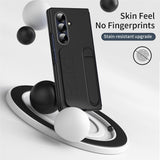 For-Samsung-Galaxy-Z-Fold7-5G-Phone-Case-Kickstand-Wristband-PC-Silicone-Mobile-Cover-Black