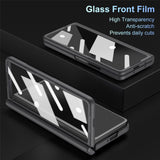 For-Samsung-Galaxy-Z-Fold7-5G-Case-Kickstand-PC-Phone-Back-Cover-with-Stylus-and-Tempered-Glass-Film-Black