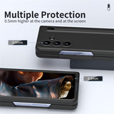 For-Samsung-Galaxy-Z-Fold7-5G-Case-with-Stylus-Hard-PC-Phone-Back-Cover-Black
