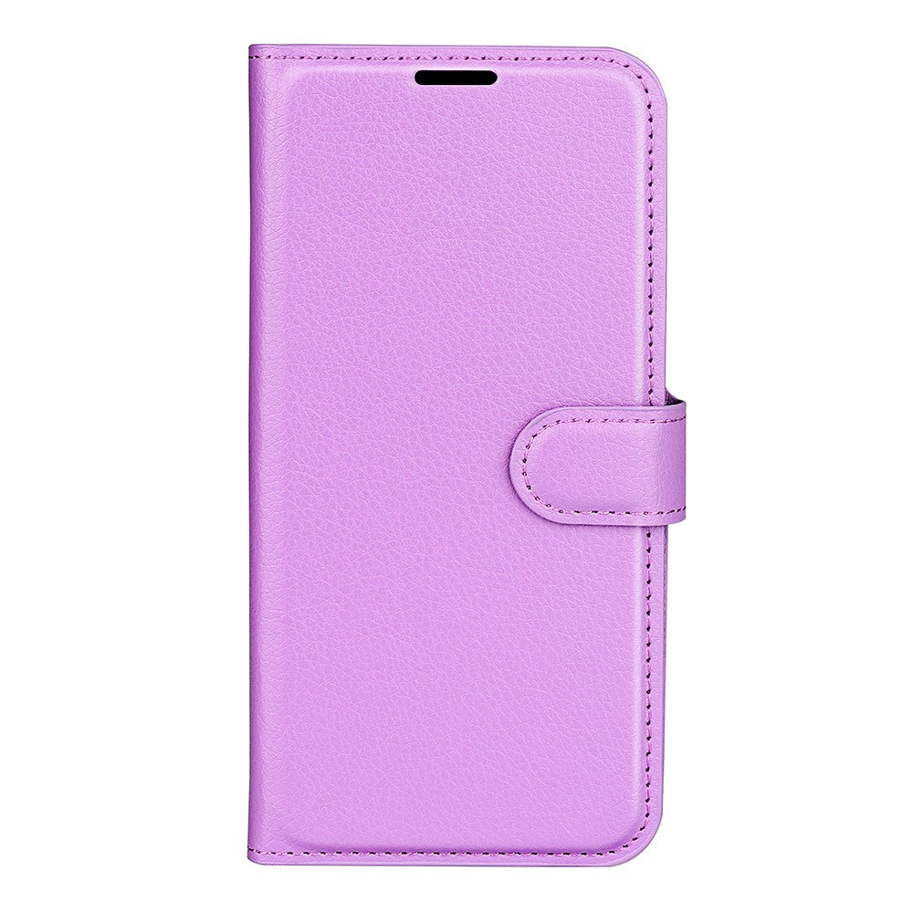 For-iPhone-17-Case-Litchi-Texture-Shockproof-Leather-Wallet-Phone-Cover-Purple