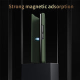 For-Samsung-Galaxy-Z-Fold7-5G-Case-Kevlar-Texture-Leather-+-PC-Stand-Phone-Cover-Black