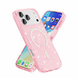 For-iPhone-17-Pro-Case-Compatible-with-MagSafe-Glitter-Powder-PC-+-TPU-Phone-Cover-Pink