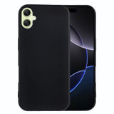 For-Samsung-Galaxy-A07-4G-/-A06-4G-/-A06-5G-TPU-Case-Soft-Matte-Anti-fingerprint-Phone-Back-Cover-Black
