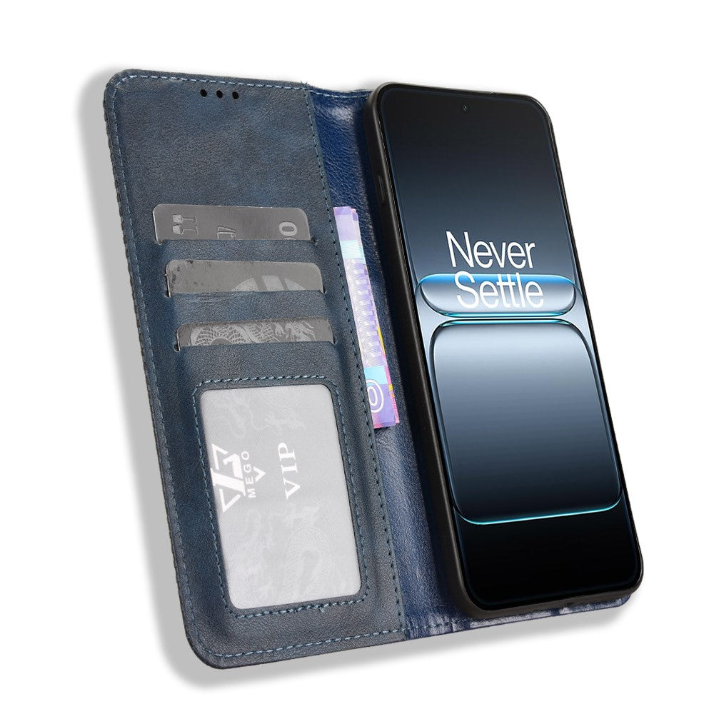 For-OnePlus-Nord-5-5G-/-Ace-5-Ultra-5G-Leather-Case-Wallet-Stand-Retro-Texture-Phone-Cover-Blue