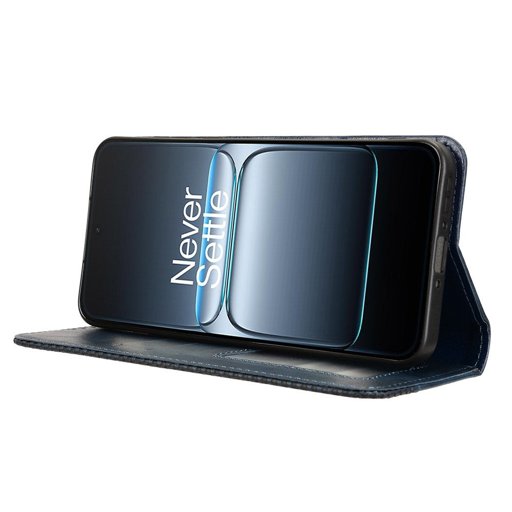 For-OnePlus-Nord-5-5G-/-Ace-5-Ultra-5G-Leather-Case-Wallet-Stand-Retro-Texture-Phone-Cover-Blue