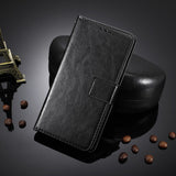 For-OnePlus-Nord-CE5-5G-/-Ace-5-Racing-5G-PU-Leather-Case-with-Strap-Crazy-Horse-Texture-Phone-Wallet-Cover-Black