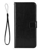 For-OnePlus-Nord-CE5-5G-/-Ace-5-Racing-5G-PU-Leather-Case-with-Strap-Crazy-Horse-Texture-Phone-Wallet-Cover-Black