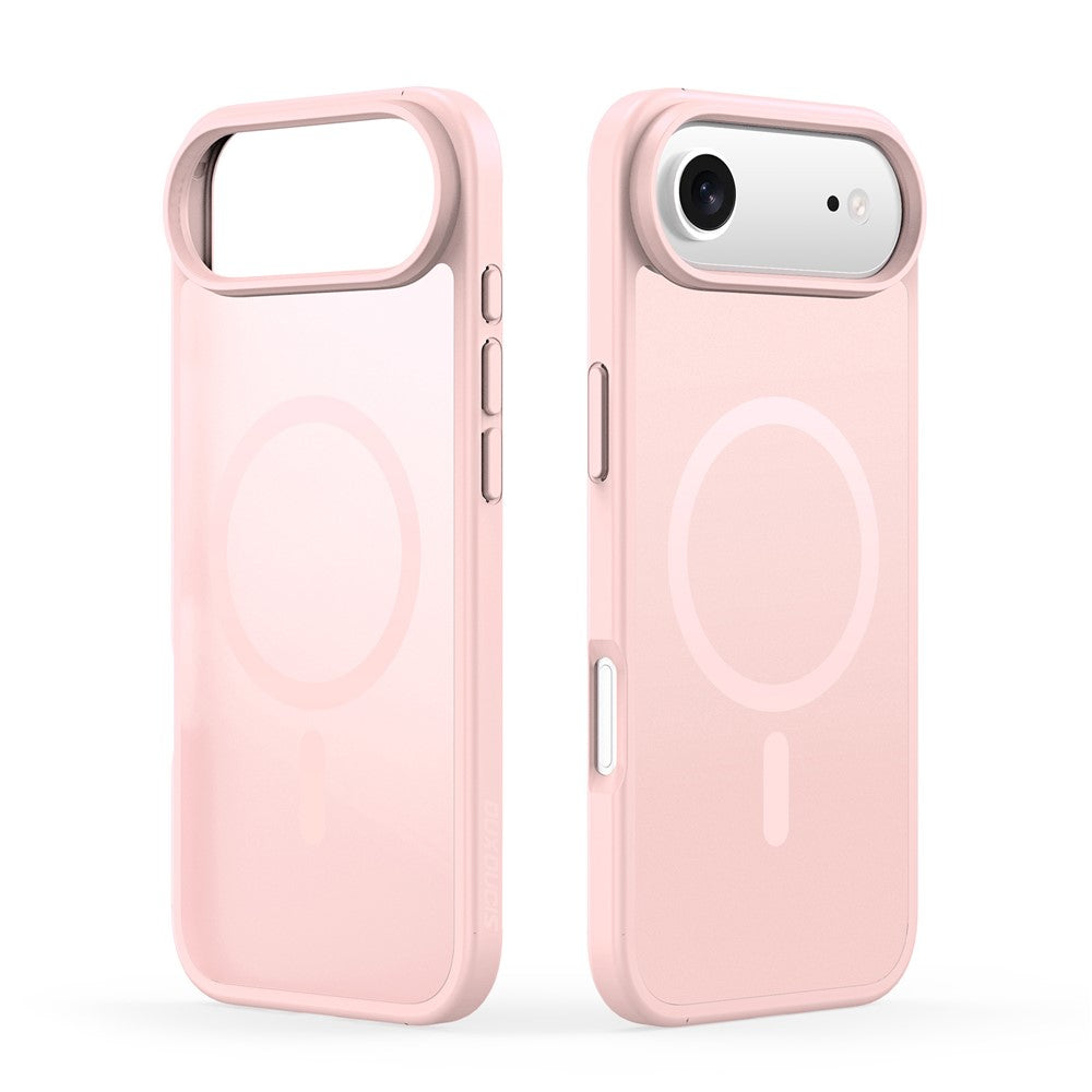 For-iPhone-Air-Case-DUX-DUCIS-Yind-Series-PC+TPU-Phone-Cover-Compatible-with-MagSafe-Light-Pink