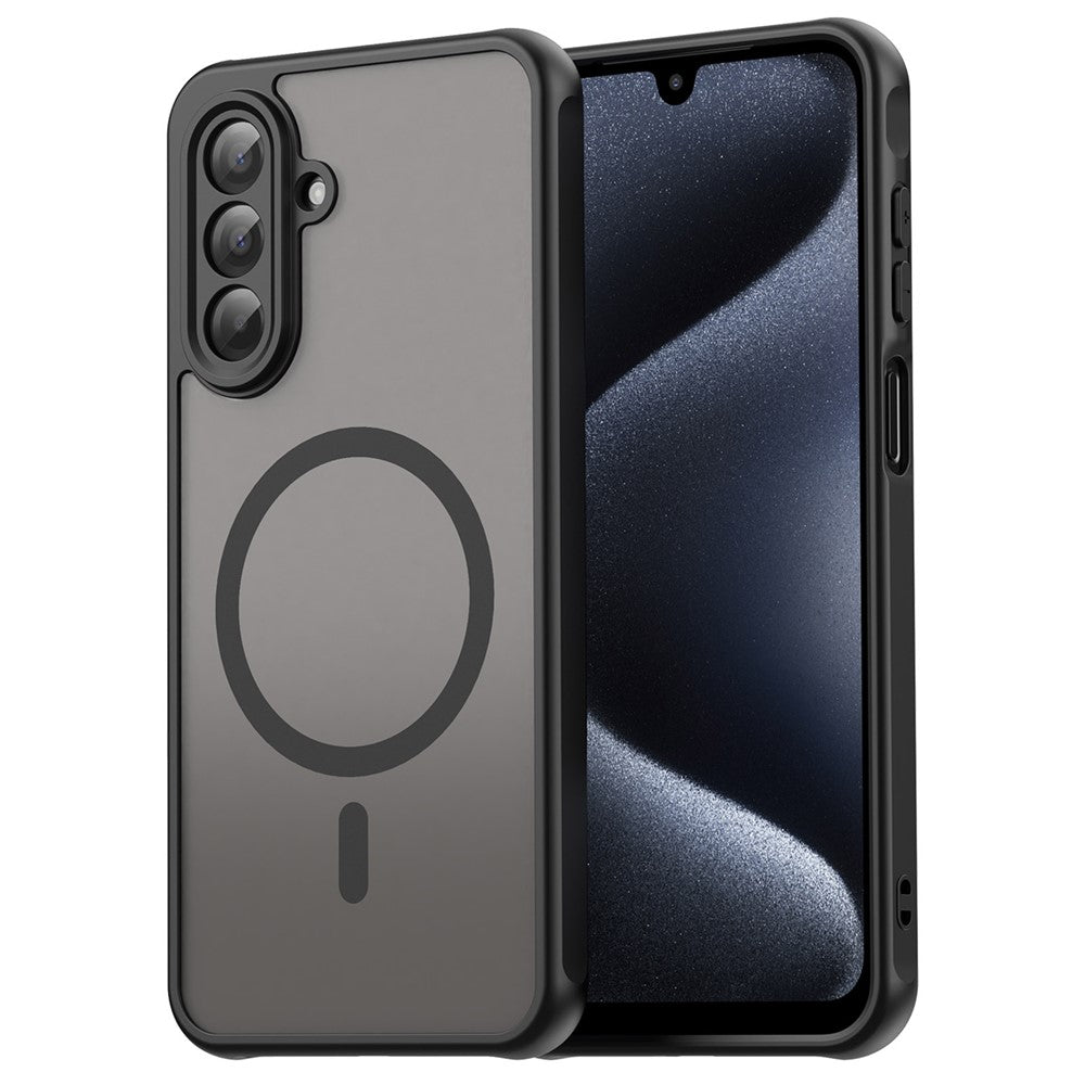 For-Samsung-Galaxy-A17-5G-/-A17-4G-Case-Compatible-with-MagSafe-Anti-Drop-PC-+-TPU-Phone-Cover-Black