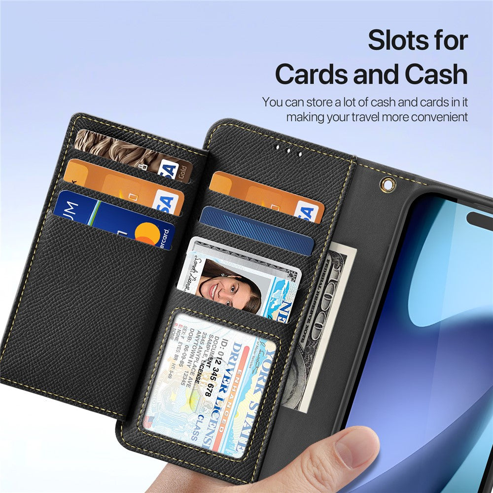 For-iPhone-17-Case-DUX-DUCIS-Lawa-Series-Detachable-Magnetic-Cowhide-Leather-Cover-Zipper-Wallet-Black