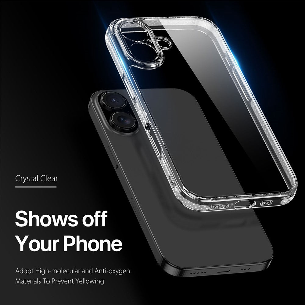 For-iPhone-17-Clear-Phone-Case-DUX-DUCIS-Clin-Series-TPU-+-PC-Anti-drop-Back-Cover-Clear