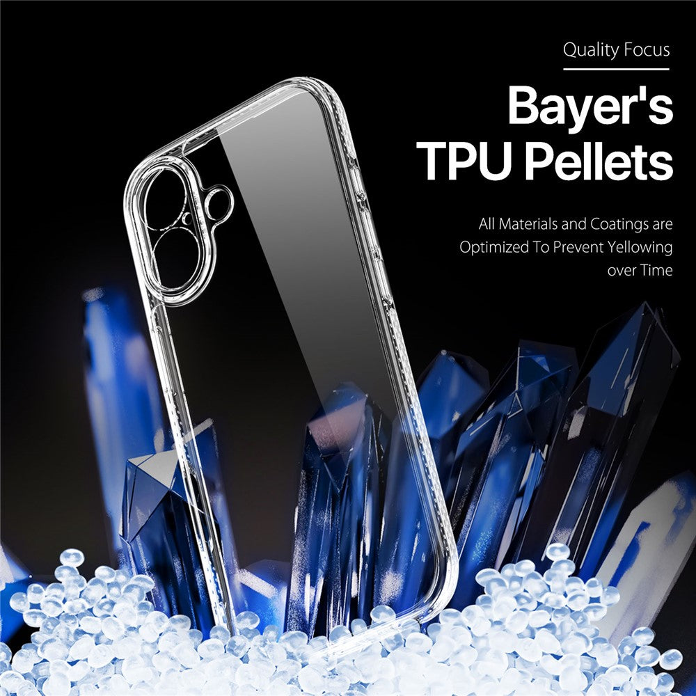For-iPhone-17-Clear-Phone-Case-DUX-DUCIS-Clin-Series-TPU-+-PC-Anti-drop-Back-Cover-Clear