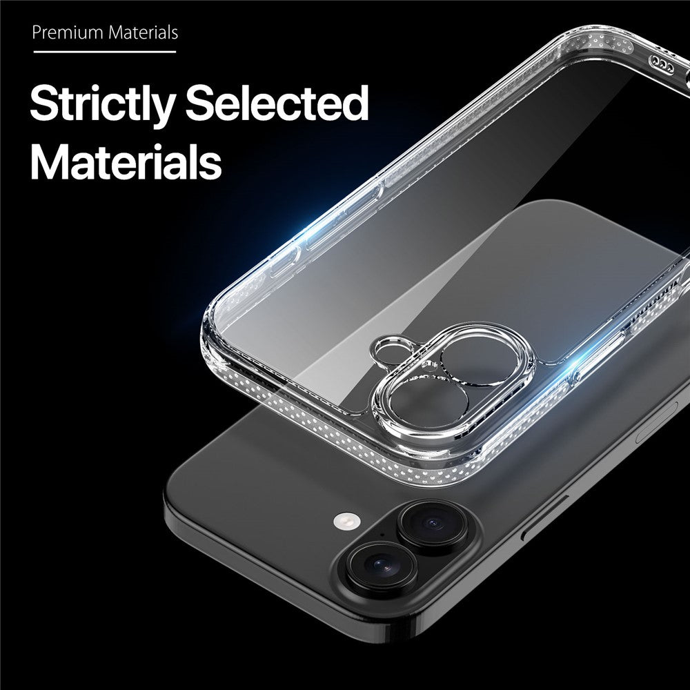 For-iPhone-17-Clear-Phone-Case-DUX-DUCIS-Clin-Series-TPU-+-PC-Anti-drop-Back-Cover-Clear