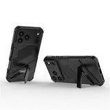 For-iPhone-17-Pro-Max-Case-PC-+-TPU-Shockproof-Phone-Cover-with-Kickstand-Black