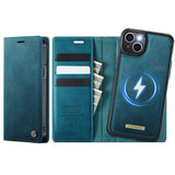 For-iPhone-15-Case-CASEME-C49-Compatible-with-MagSafe-RFID-Blocking-Detachable-Wallet-Leather-Phone-Cover-Green