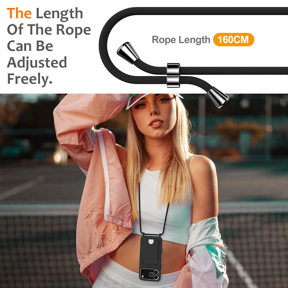 For-iPhone-17-Pro-Max-Case-Liquid-Silicone-Card-Holder-Back-Phone-Cover-with-Lanyard-Black