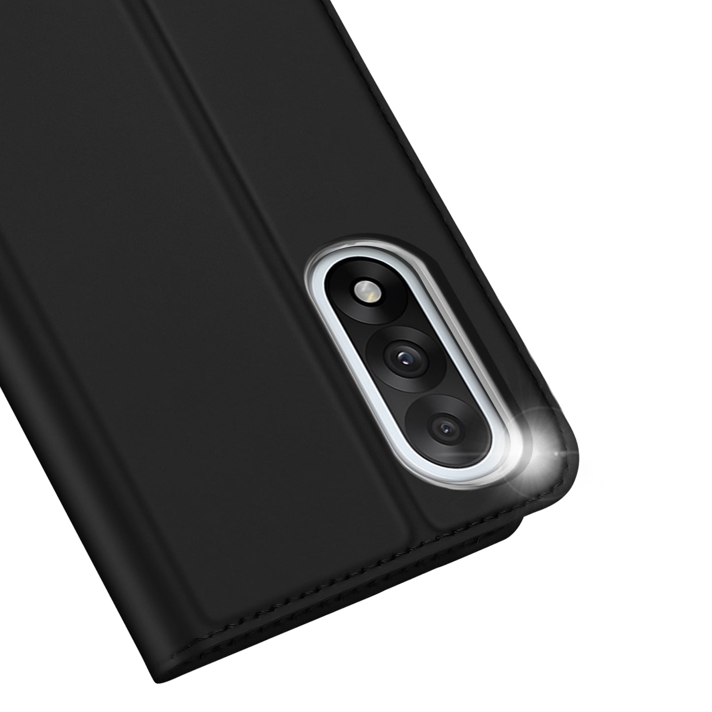 For-OnePlus-Ace-5-Ultra-5G-/-OnePlus-Nord-5-5G-Case-DUX-DUCIS-Skin-Pro-Series-Leather-Stand-Cover-Card-Holder-Black