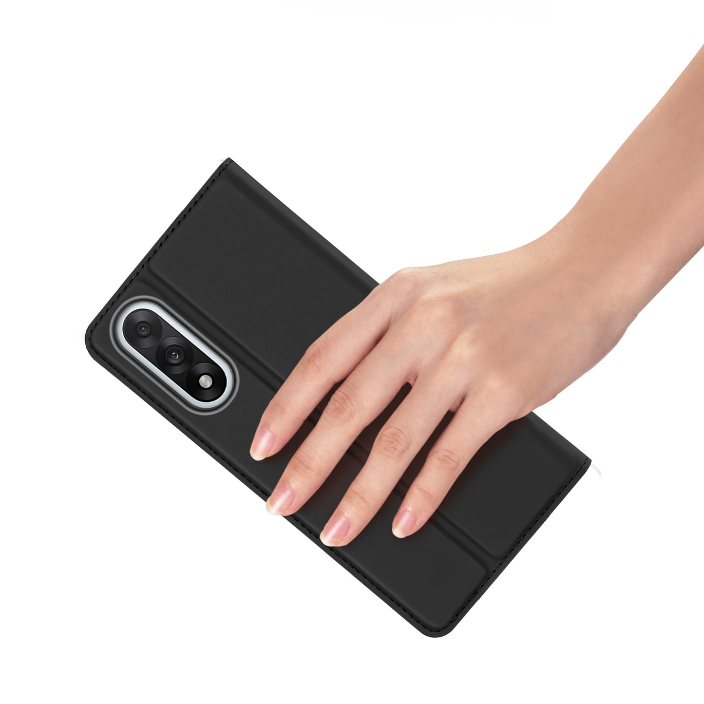 For-OnePlus-Ace-5-Ultra-5G-/-OnePlus-Nord-5-5G-Case-DUX-DUCIS-Skin-Pro-Series-Leather-Stand-Cover-Card-Holder-Black