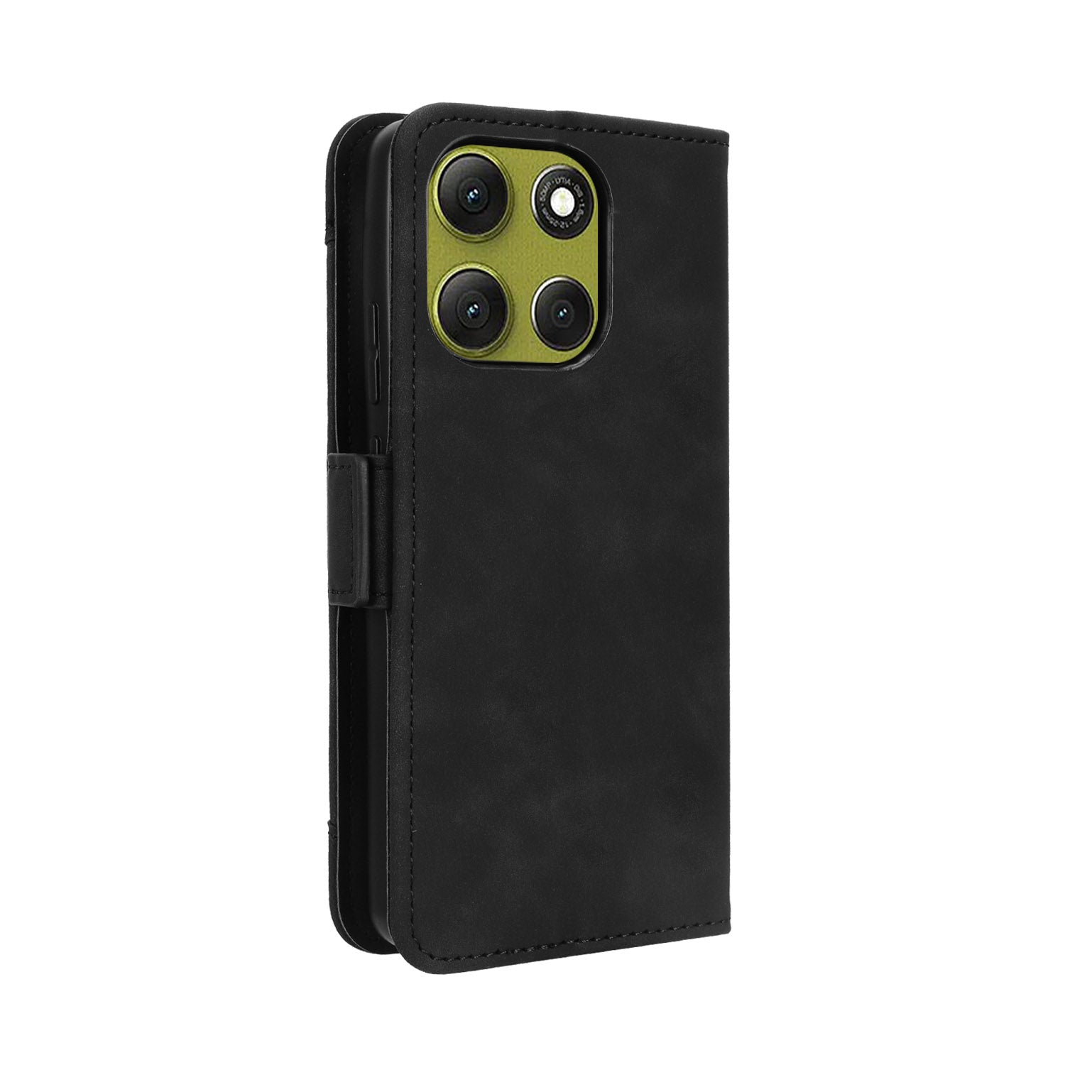 For-Motorola-Moto-G86-Power-5G-Leather-Case-Phone-Wallet-Cover-with-Multiple-Card-Slots-Black