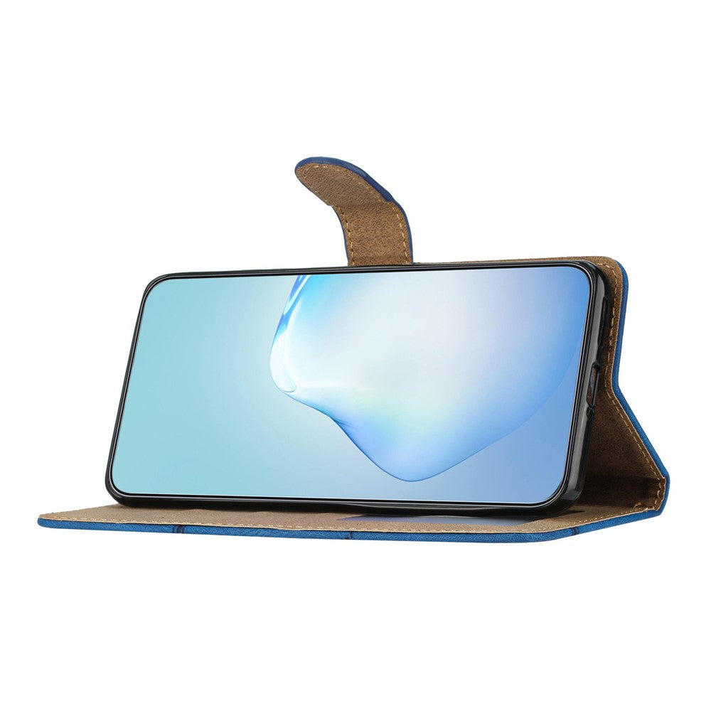 For-iPhone-17-Pro-Wallet-Case-Line-Imprinted-Skin-Touch-Leather-Flip-Phone-Cover-Black