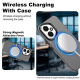 IMAK-For-Honor-400-5G-(Global)-Case-Compatible-with-MagSafe-PC-+-TPU-Protective-Phone-Back-Cover-Black