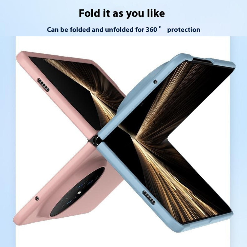 For-Honor-Magic-V5-5G-Case-Ultra-Thin-Skin-Touch-Rubberized-Hard-PC-Phone-Cover-Black