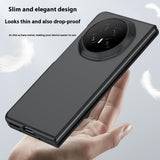 For-Honor-Magic-V5-5G-Case-Ultra-Thin-Skin-Touch-Rubberized-Hard-PC-Phone-Cover-Black