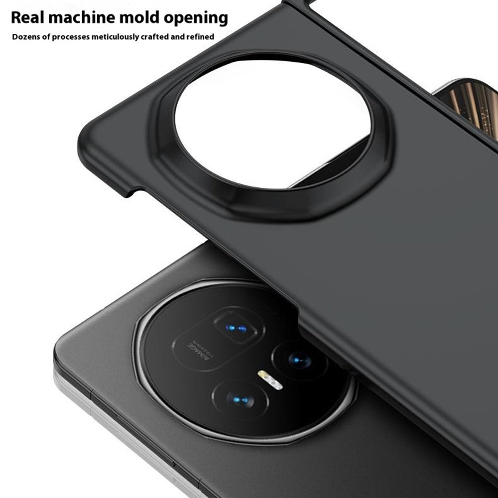 For-Honor-Magic-V5-5G-Case-Ultra-Thin-Skin-Touch-Rubberized-Hard-PC-Phone-Cover-Black