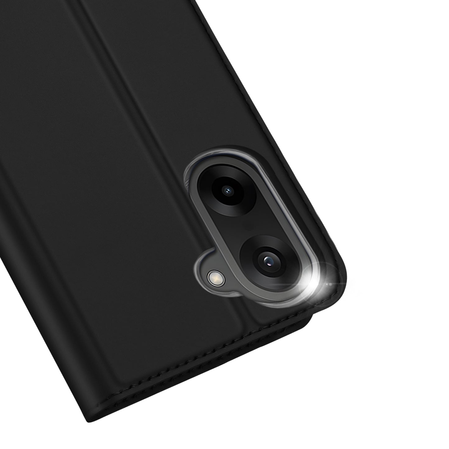 For-OnePlus-Ace-5-Racing-5G-/-OnePlus-Nord-CE5-5G-Case-DUX-DUCIS-Skin-Pro-Series-Leather-Stand-Cover-Card-Holder-Black