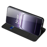 For-OnePlus-Ace-5-Racing-5G-/-OnePlus-Nord-CE5-5G-Case-DUX-DUCIS-Skin-Pro-Series-Leather-Stand-Cover-Card-Holder-Black