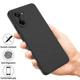 For-OnePlus-Nord-CE5-5G-Liquid-Silicone-Case-Phone-Back-Cover-with-Hand-Strap-Black