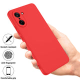 For-OnePlus-Nord-CE5-5G-Liquid-Silicone-Case-Phone-Back-Cover-with-Hand-Strap-Red
