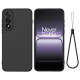 For-OnePlus-Nord-5-5G-Liquid-Silicone-Case-Phone-Back-Cover-with-Hand-Strap-Black