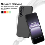 For-OnePlus-Nord-5-5G-Liquid-Silicone-Case-Phone-Back-Cover-with-Hand-Strap-Black