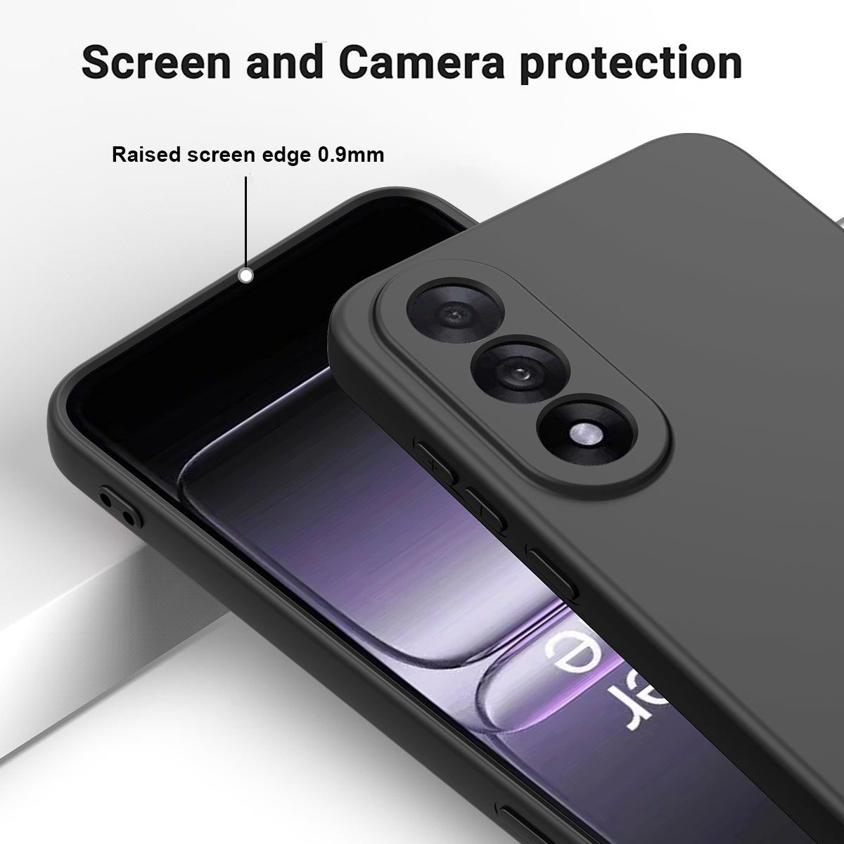 For-OnePlus-Nord-5-5G-Liquid-Silicone-Case-Phone-Back-Cover-with-Hand-Strap-Black