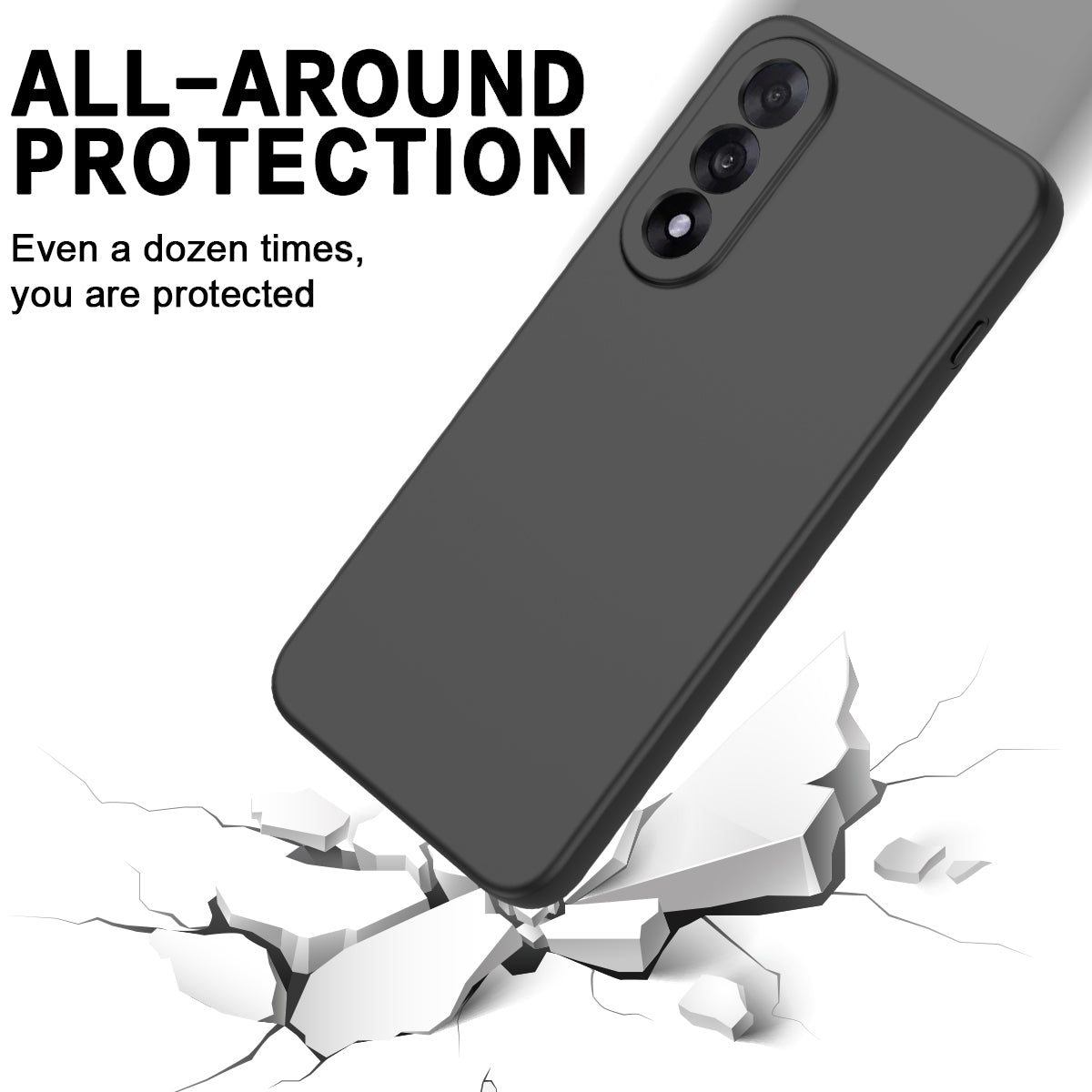For-OnePlus-Nord-5-5G-Liquid-Silicone-Case-Phone-Back-Cover-with-Hand-Strap-Black